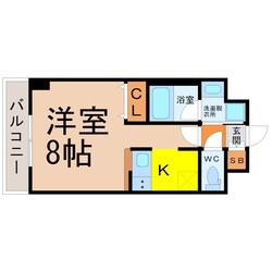 プルミエ志賀本通の物件間取画像